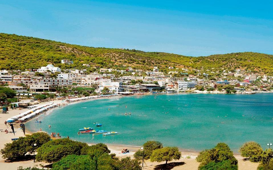 Παραθαλασσιο Στουντιο Μιχαλιας Sea View Studio Michalias Νουμερο 8 Agia Marina  Eksteriør billede