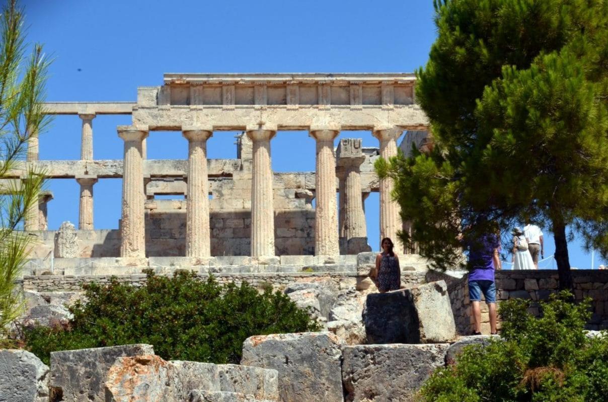 Παραθαλασσιο Στουντιο Μιχαλιας Sea View Studio Michalias Νουμερο 8 Agia Marina  Eksteriør billede